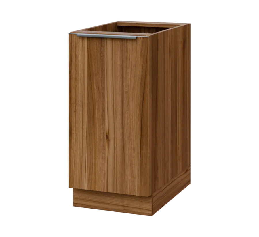 SIS - 4D spodní skříňka, 1-dveřová, levá, 870x400x600, ořech světlý